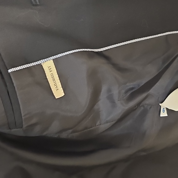 Zara Navy Blue Blazer Boys Sz 7 - Picture 5 of 6